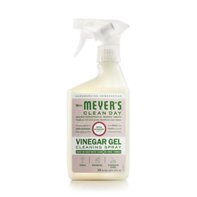 Mrs Meyers Clean Day Vinegar Gel Cleaning Spray Apple Blossom 16 Fl. Oz. - 16 FZ - Image 1