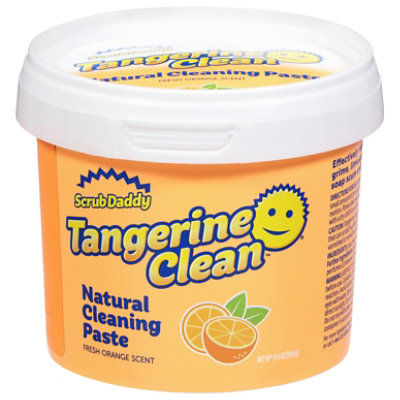 Scrub Daddy Tangerine Clean Natural Cleaning Paste Fresh Orange Scent - 19.2 Oz. - 19.2 OZ - Image 2