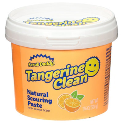Scrub Daddy Tangerine Clean Natural Cleaning Paste Fresh Orange Scent - 19.2 Oz. - 19.2 OZ - Image 1