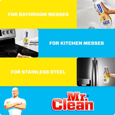 Mr. Clean Clean Freak Deep Cleaning Mist Cleaner Spray Plus Refill, Lemon Zest - 2-16 Fl. Oz. - 2-16 FZ - Image 2