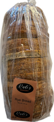 Rudis Bakery Rye Bread - 24 OZ - Image 1