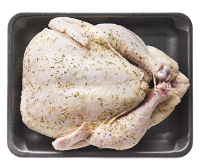 Chicken Whole Fryer California Garlic Seasoning - Lb - Image 1