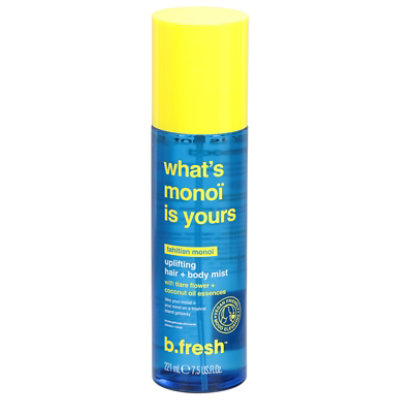 B.fresh Whats Monoi Is Yours Hair Plus Body Mist - 8 FZ - Image 3