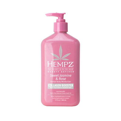 Sweet Jasmine & Rose Herbal Body Moisturizer 17 Fl.oz. - 17 FZ - Image 1