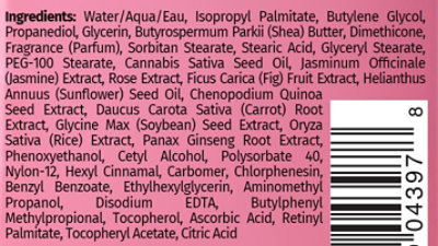 Sweet Jasmine & Rose Herbal Body Moisturizer 17 Fl.oz. - 17 FZ - Image 5