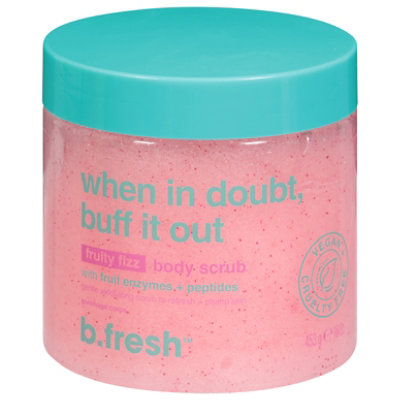 B Fresh When In Doubt Buff It Out Body Scrub - 16 FZ - Image 3