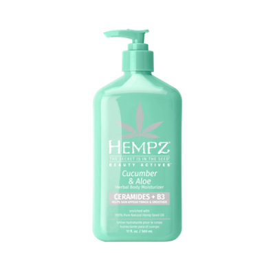 Hempz Cucumber & Aloe Herbal Body Moisturizer 17 Oz - 17 FZ - Image 1