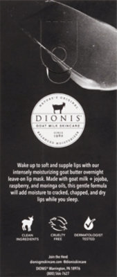 Dionis, Goat Butter, Lip Mask, Box, .52 Oz - .52 OZ - Image 5