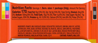 Reeses Milk Chocolate & Peanut Butter Medal Standard Bar - EA - Image 6