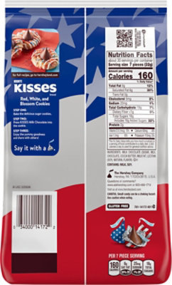 Hersheys Milk Chocolate Kisses With Patriotic Foils Stand Up Bag - EA - Image 6