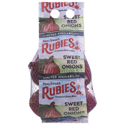 Real Sweet Rubies Red Onions 2lb - 2 LB - Image 3