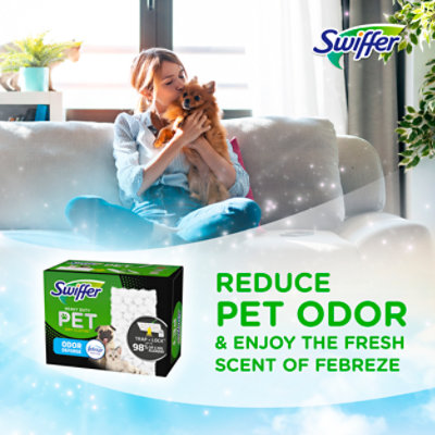 Swiffer Pet Heavy Duty Dry Sweeping Cloths Refill With Febreze Freshness Odor Defense - 20 Ct. - 20 CT - Image 3