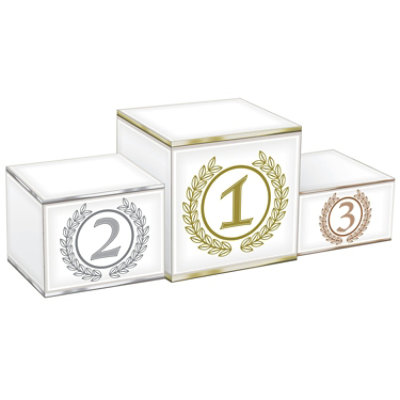 Beistle - 3-D Podium Centerpiece - 12 Pack - Image 1
