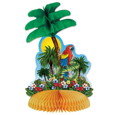 Beistle - Tropical Island Centerpiece - 12 Pack - Image 1