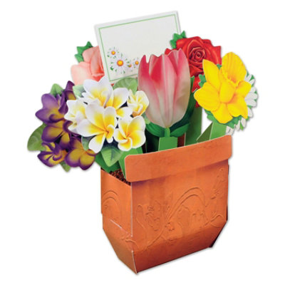 Beistle - 3-D Cheery Bouquet Centerpiece - 12 Pack - Image 1