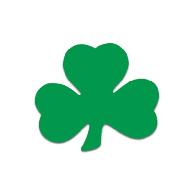 Beistle - Pkgd Printed Shamrock Cutouts - 24 Pack 10 each - Image 1