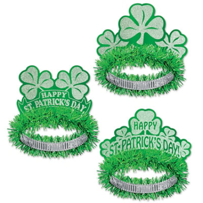 Beistle - St Patrick Regal Tiaras - 50 Pack - Image 1