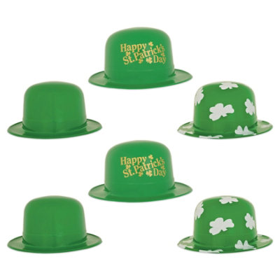 Beistle - St Patrick's Derby Assortment - 4 Pack 6 each - Image 1