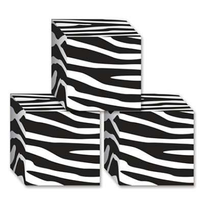 Beistle - Zebra Print Favor Boxes - 12 Pack 3 each - Image 1