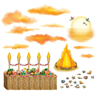 Beistle - Luau Sunset Props - 12 Pack 29 each - Image 1