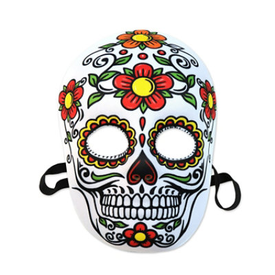Beistle - Day Of The Dead Mask - 12 Pack - Image 1