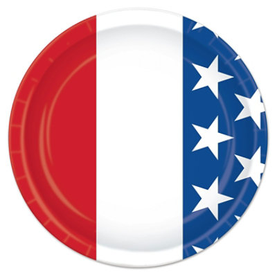 Beistle - Patriotic Plates - 12 Pack 8 each - Image 1