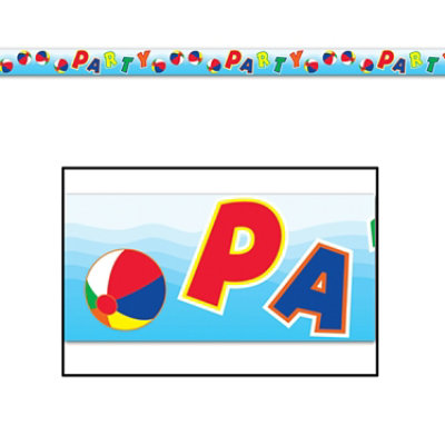 Beistle - Beach Ball Party Tape - 12 Pack - Image 1