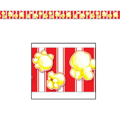 Beistle - Popcorn Party Tape - 12 Pack - Image 1