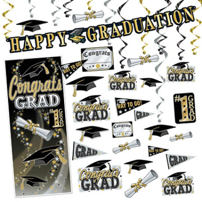 Beistle - Graduation Party Kit - 1 Pack - Image 1