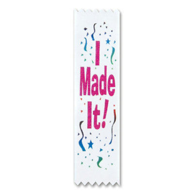 Beistle - I Made It! Value Pack Ribbons - 3 Pack 10 each - Image 1
