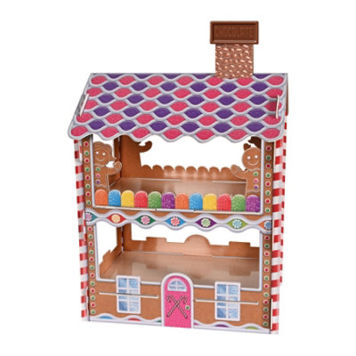 Beistle - Gingerbread House Treat Stand - 12 Pack - Image 1