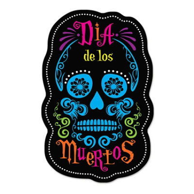 Beistle - Day Of The Dead Sign Cutouts - 12 Pack 2 each - Image 1