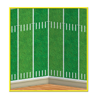 Beistle - Football Field Backdrop - 6 Pack - Image 1