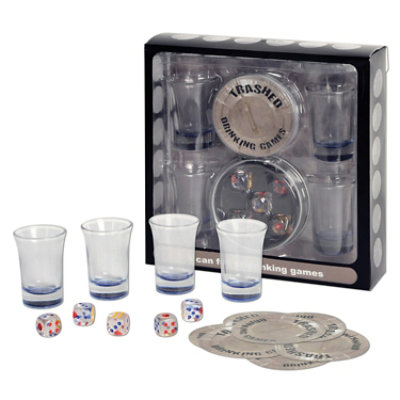 Beistle - Trashed - Assorted Drinking Games - 1 Pack - Image 1