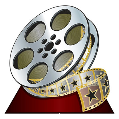 Beistle - Red Carpet Movie Reel Stand-Up - 1 Pack - Image 1