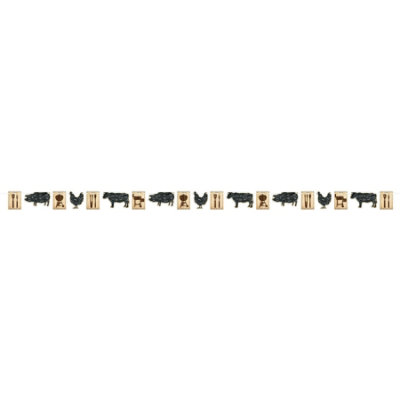 Beistle - BBQ Streamer - 12 Pack - Image 1