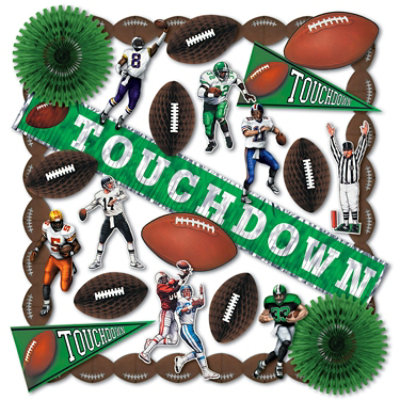 Beistle - Touchdown Decorating Kit - 1 Pack - Image 1