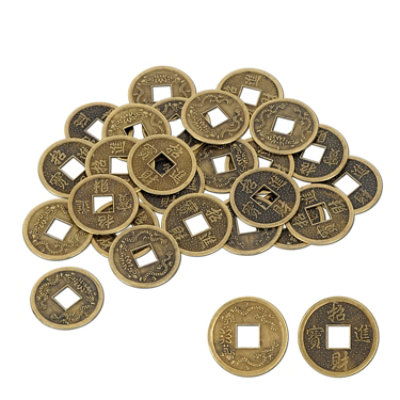 Beistle - Authentic Chinese Good Luck Coins - 12 Pack 25 each - Image 1