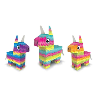 Beistle - 3-D Pinata Centerpieces - 12 Pack 3 each - Image 1