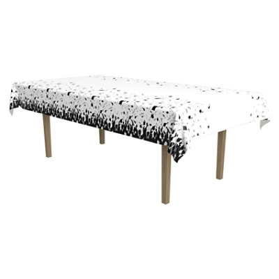 Beistle - Graduation Tablecover - White - 12 Pack - Image 1
