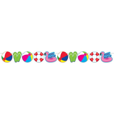 Beistle - Pool Party Streamer - 12 Pack - Image 1
