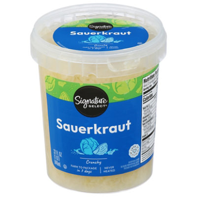 Signature Select Sauerkraut Refrigerated 32 Fluid Ounce - 32 FZ - Image 3