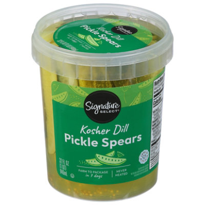 Signature Select Pickle Spears Refrigerated 32 Fluid Ounce - 32 FZ - Image 3