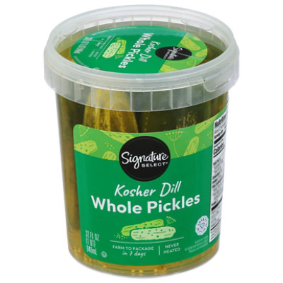 Signature Select Koser Dill Whole Pickles Refrigerated 32 Fluid Ounce - 32 FZ - Image 3