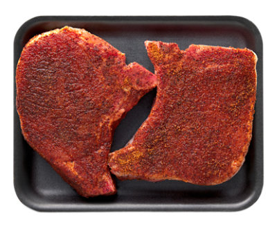 Pork Chops Bone In Cajun Seasoning - LB - Image 1