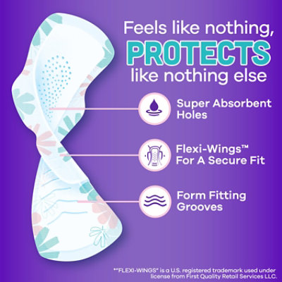 Always Radiant Teen Pads Size 3 Extra Heavy With Wings 20 Ct - 20 CT - Image 2