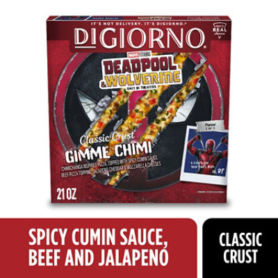 Digiorno Classic Crust Gimme Chimichanga Frozen Pizza Box - 21 Oz - Image 1