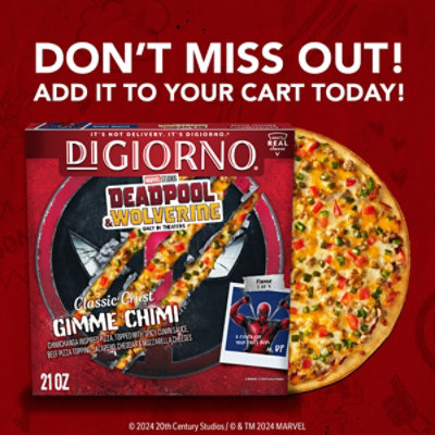 Digiorno Classic Crust Gimme Chimichanga Frozen Pizza Box - 21 Oz - Image 5