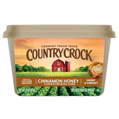 Country Crock Cinnamon Honey Spread 15 Oz - 15 OZ - Image 1