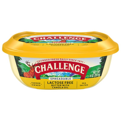 Challenge Spreadable Lactose Free Clarified Butter 8 Oz Tub - 8 OZ ...